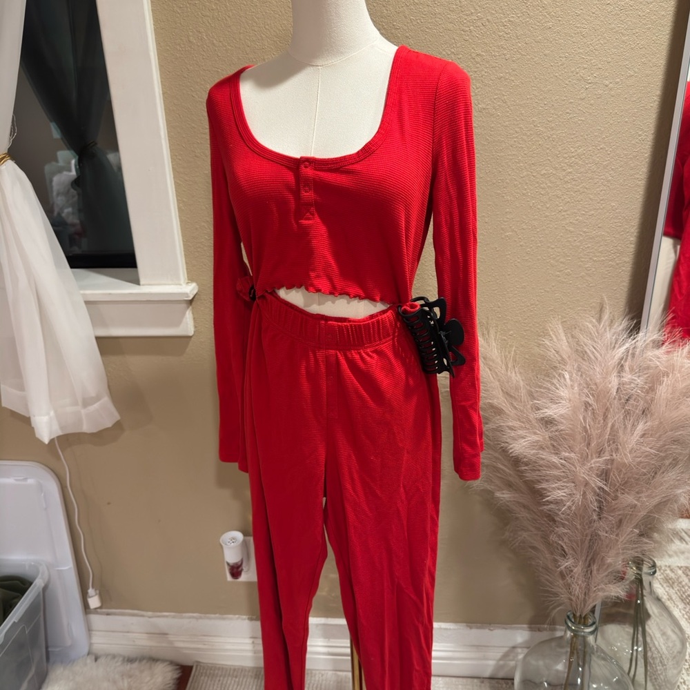 Savage X Fenty Bold Red Fabric